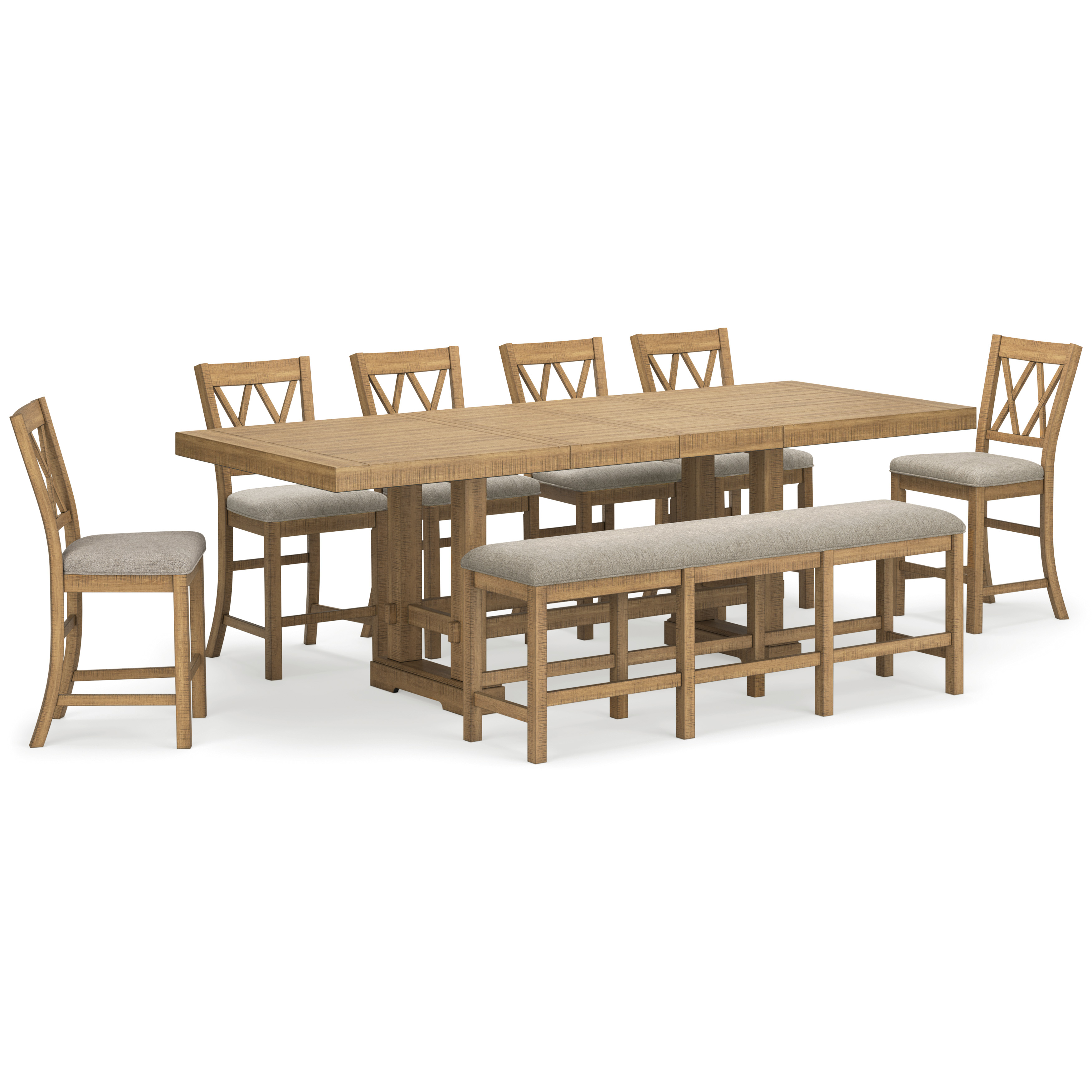 HAVONPLANE 6 PIECE COUNTER HEIGHT DINING SET image 1