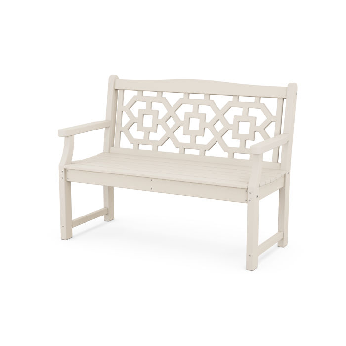 Chinoiserie 48” Garden Bench