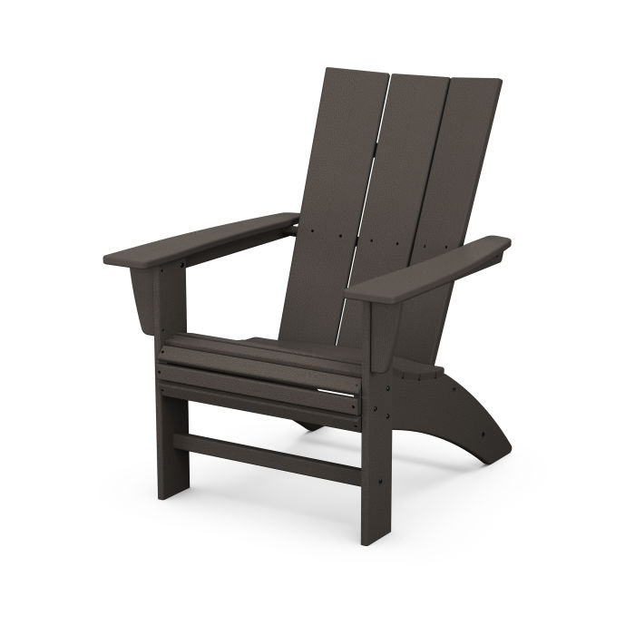 Modern Curveback Adirondack in Vintage Finish image 1
