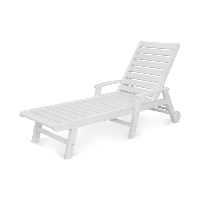 Signature Chaise with Wheels image 1