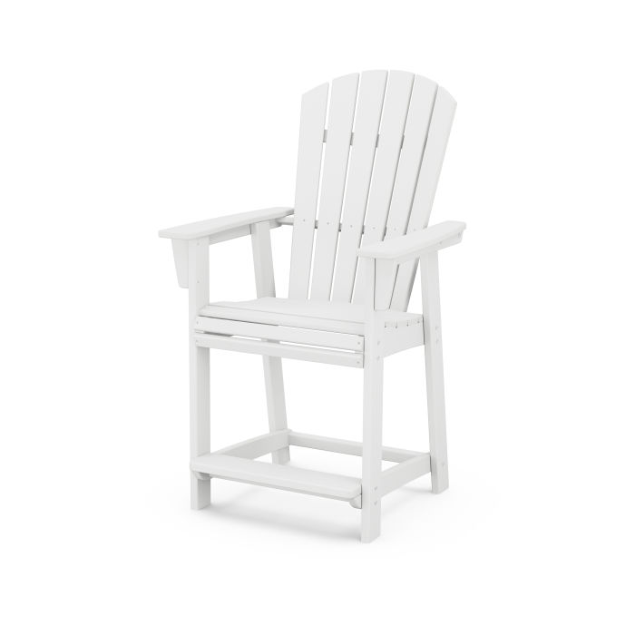 Nautical Curveback Adirondack Counter Chair image 1