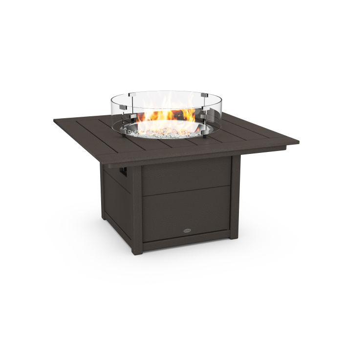 Square 42" Fire Pit Table in Vintage Finish image 1