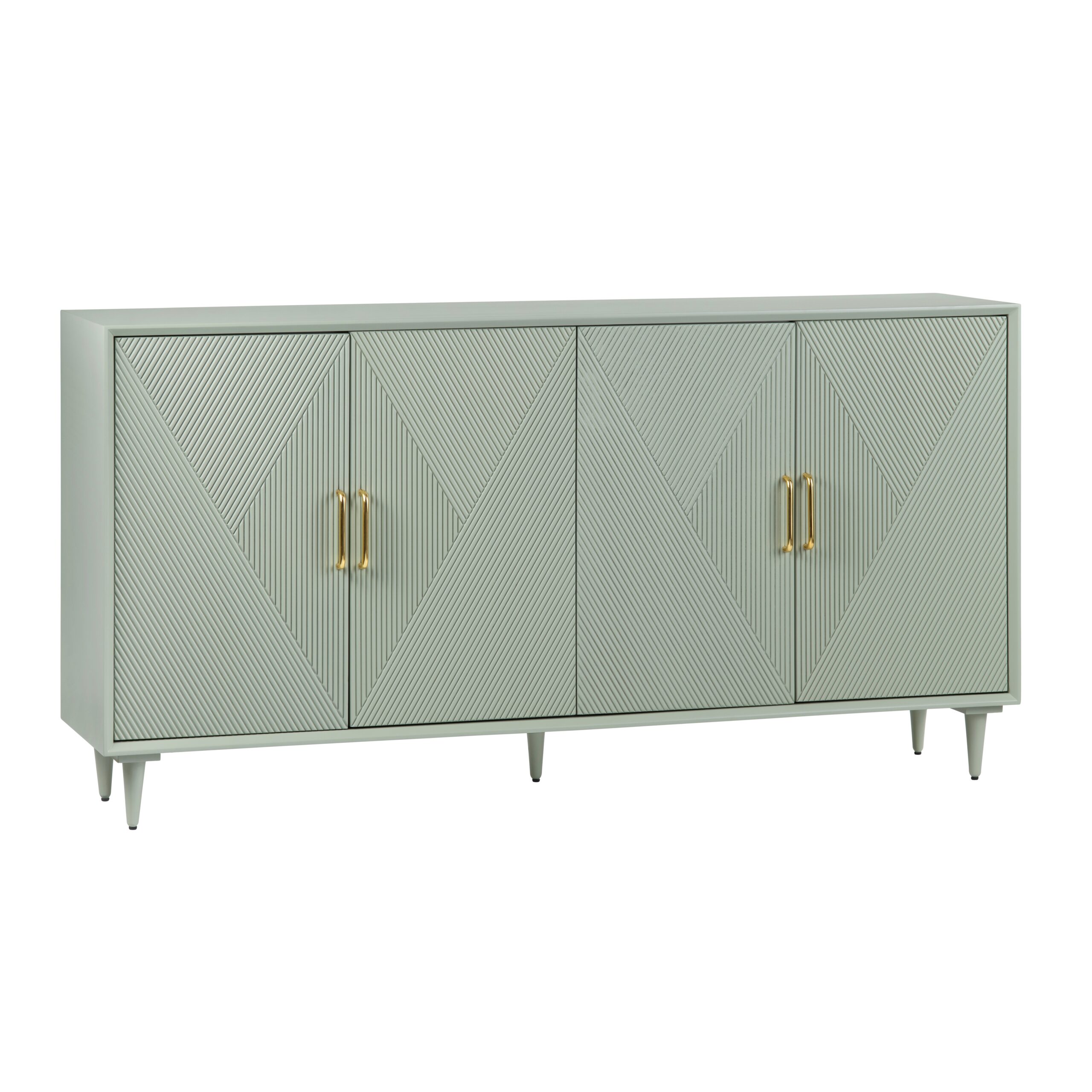 1349b9717cdb23540b62e23050596936 Arvada Four-Door Sideboard (Sage Green) - Image 1