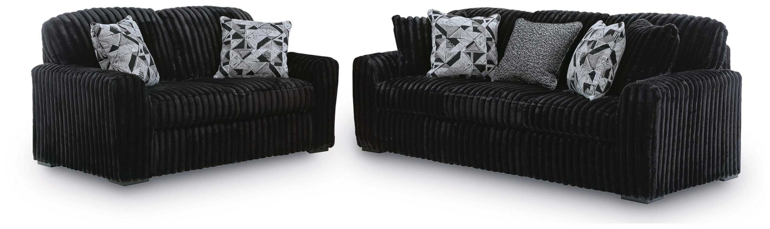 279d4ffb6f27c1dbdd39b5cc351abb79 Midnight-Madness Sofa and Loveseat - Image 1