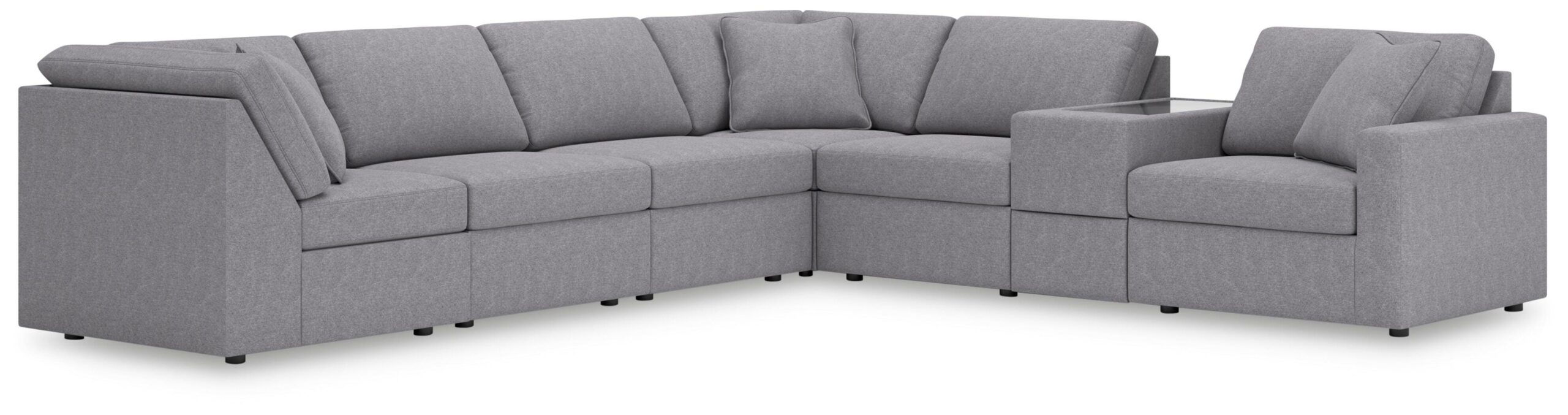 2a6c3b4ff7603ebc75103bbebf0a2c96 Modmax 7-Piece Sectional - Image 1