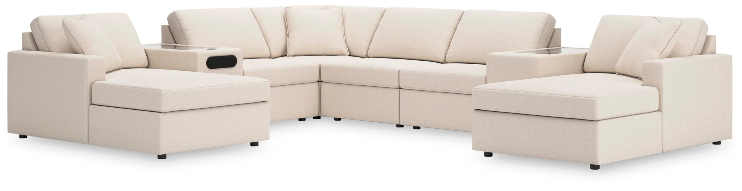 301144bfdaf332f89fb3c6f24f4ddced Modmax 8-Piece Sectional with Chaise - Image 1