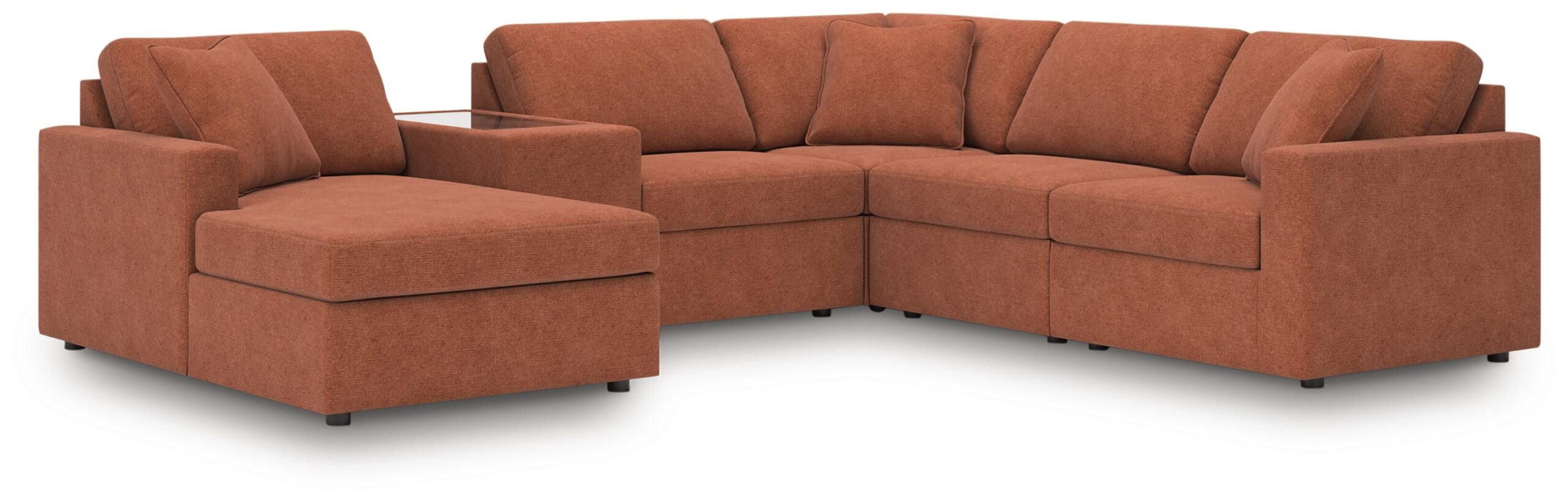 34f290d42d130a65a80f17608a0a8eed Modmax 6-Piece Sectional with Chaise - Image 1