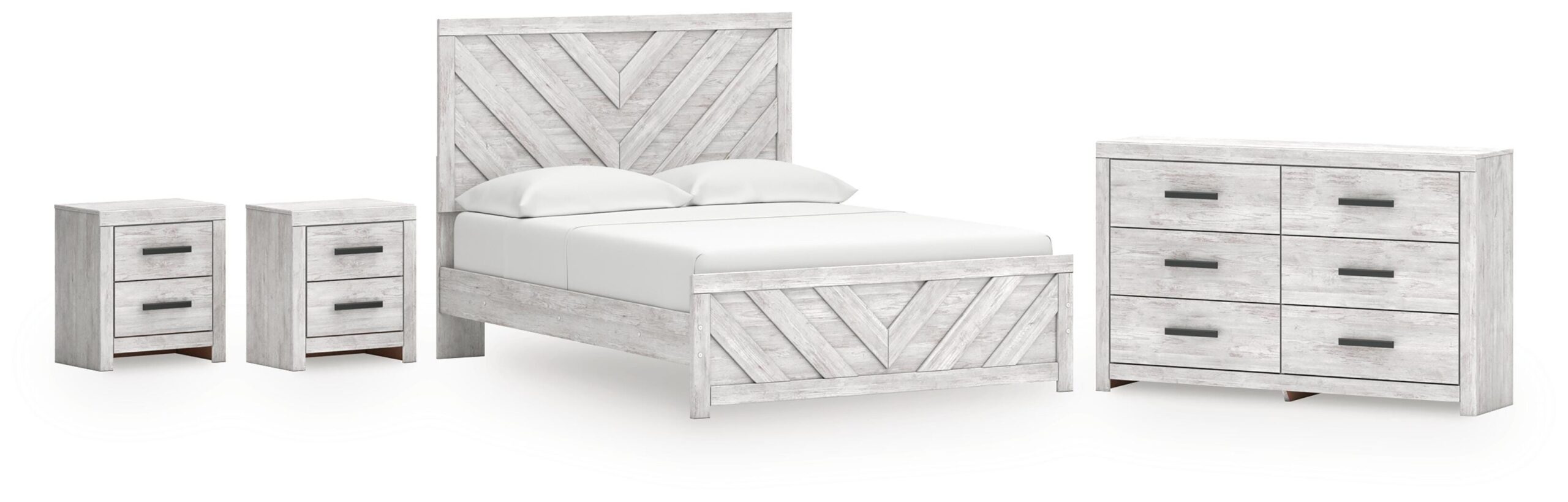 401991b64d16cd907e2fecec7df48202 Cayboni Queen Panel Bed, Dresser and 2 Nightstands - Image 1