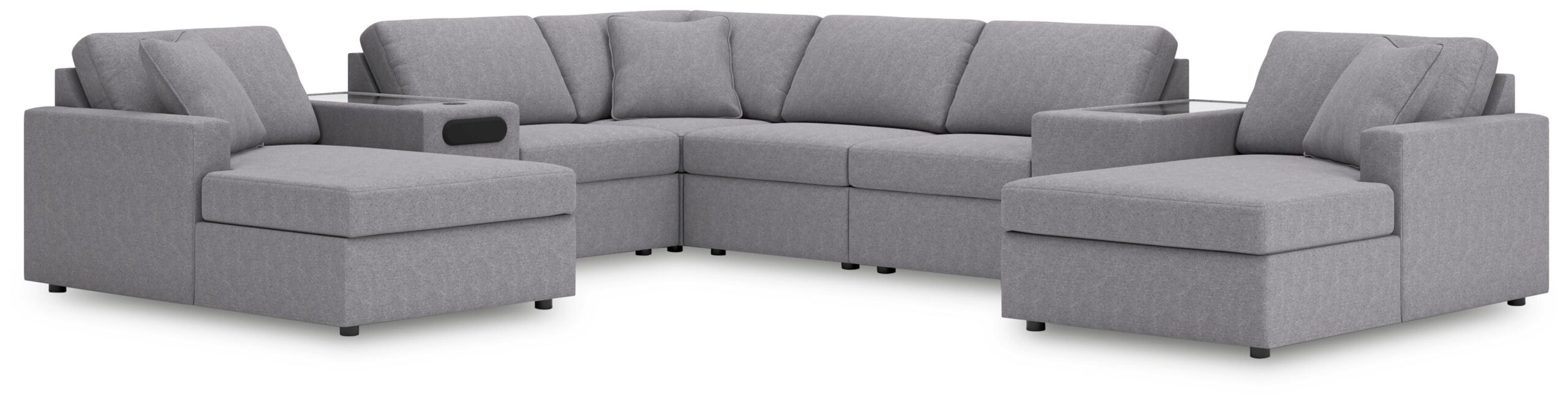 49f431283ea49636a40c18858fe66d89 Modmax 8-Piece Sectional with Chaise - Image 1