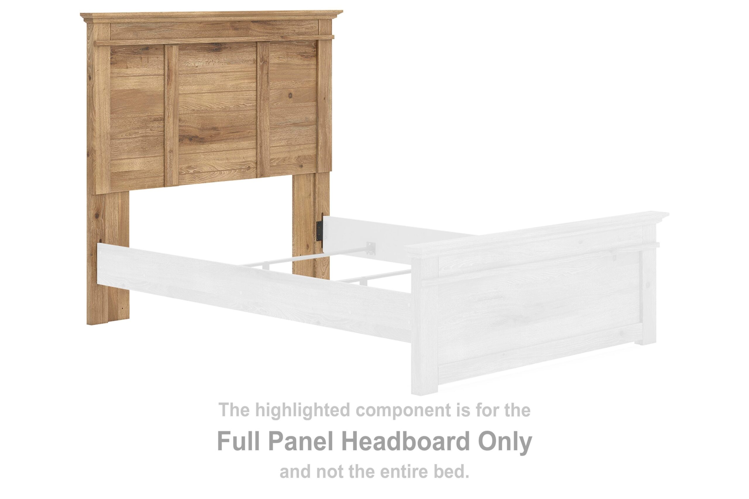 4b309d407d3a4c07f2ff08f1dbd6508d Makidern Full Panel Headboard - Image 1