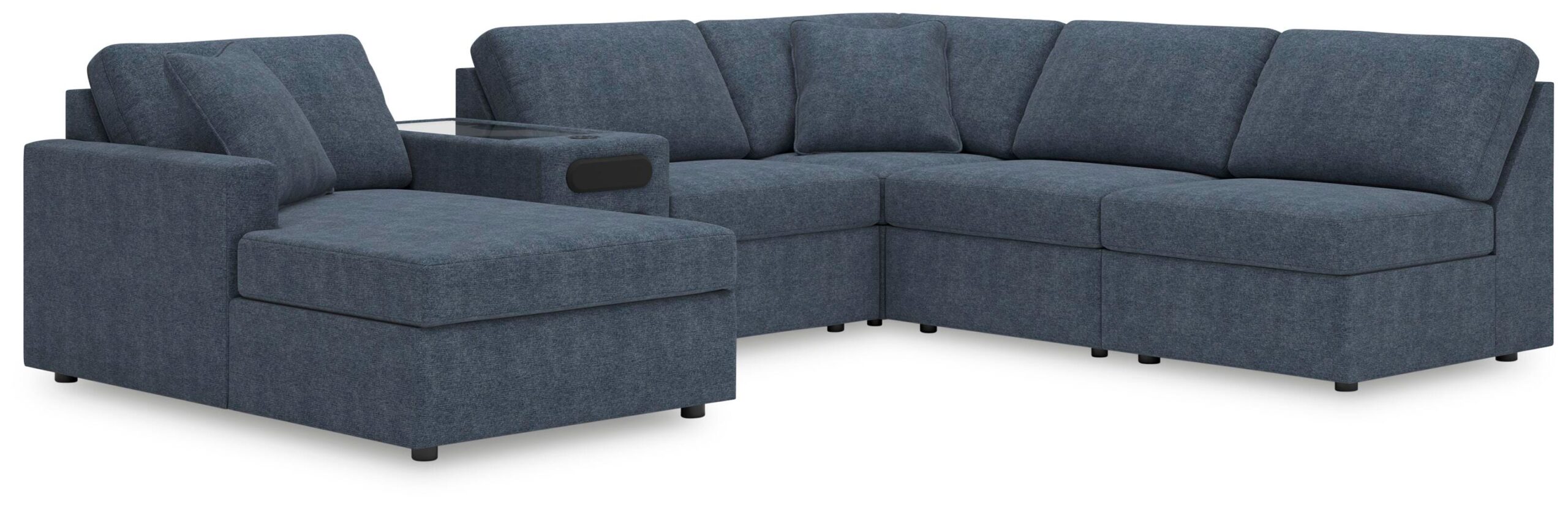 4da474d327a741c3661122a5ca3dcff9 Modmax 6-Piece Sectional with Chaise - Image 1