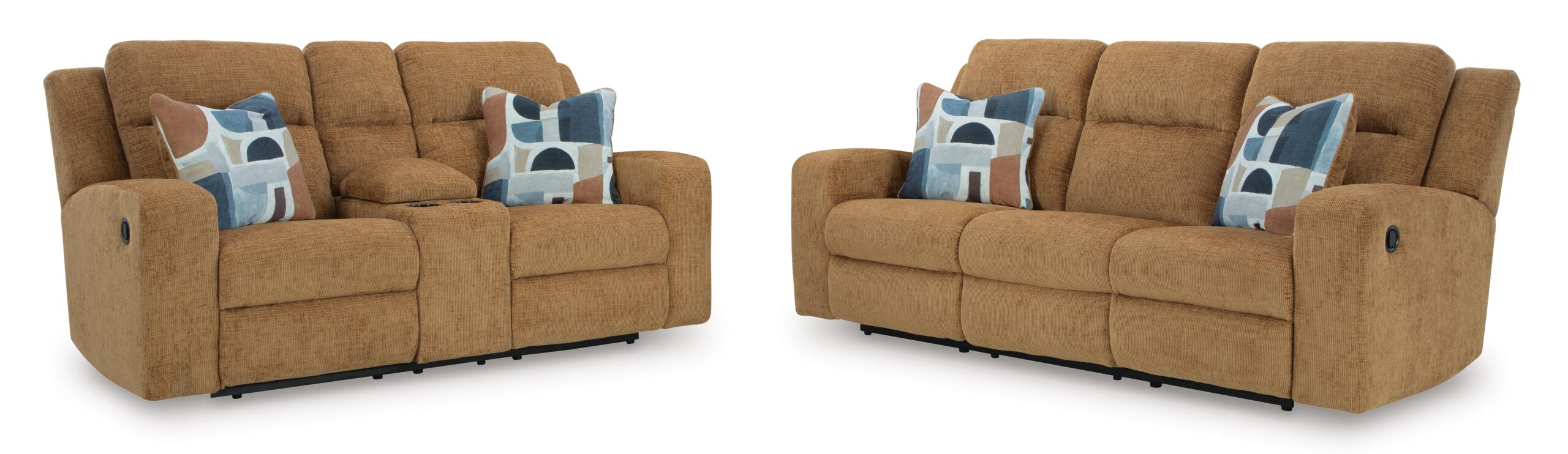 5ae951b91ebdfab9a54bd78e50df990a Kanlow Reclining Sofa and Loveseat - Image 1