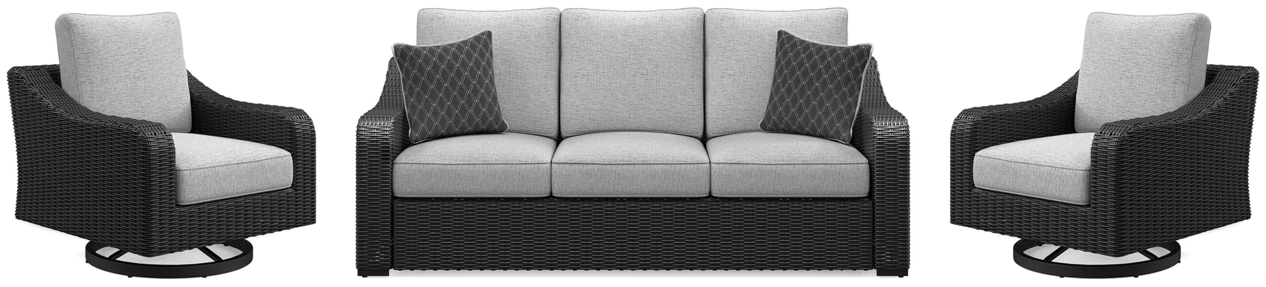 6c70adb7fe12751061b6e0e39557acc2 Beachcroft Outdoor Sofa and 2 Lounge Chairs - Image 1