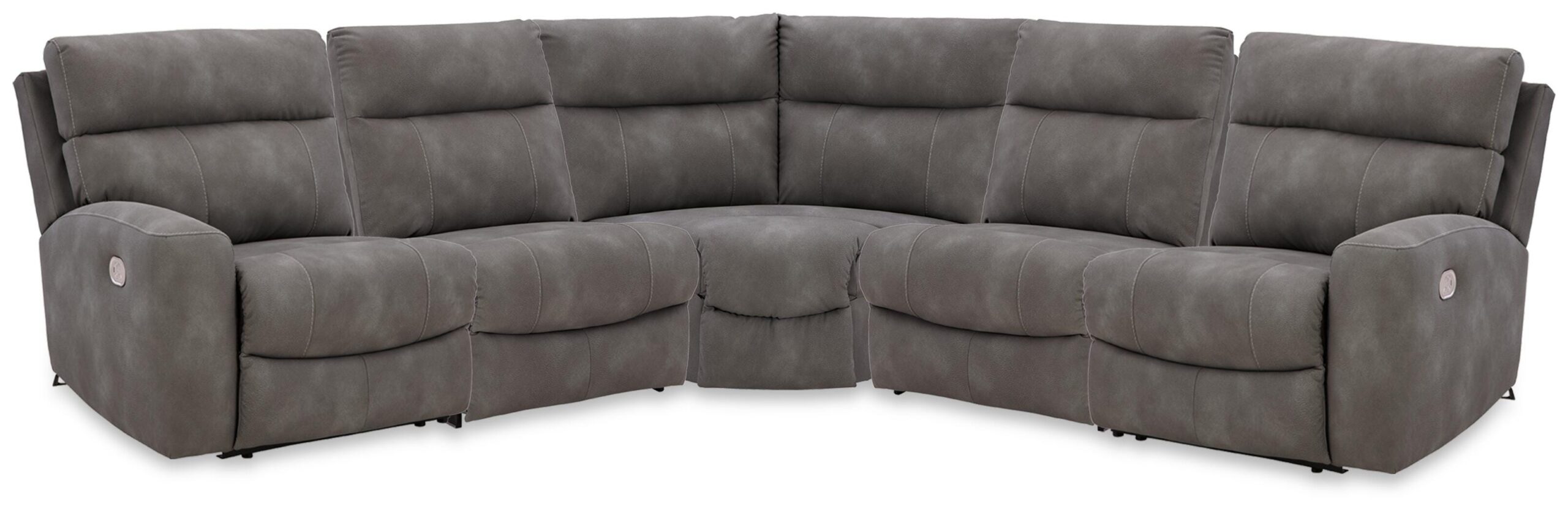 75b63674f5f4e8b89ff8c688042de4fc Next-Gen Durapella 5-Piece Power Reclining Sectional - Image 1