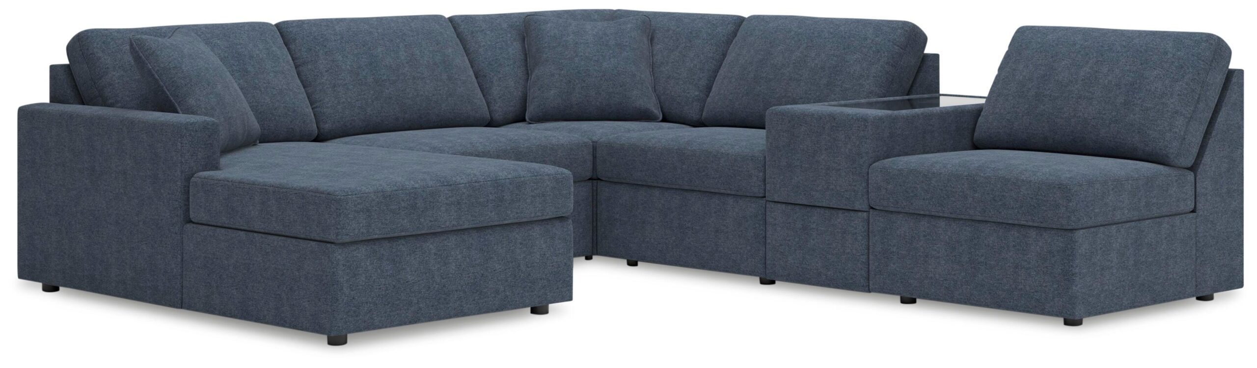 79927d5e7056e32d7456b8e9c00ce5cc Modmax 6-Piece Sectional with Chaise - Image 1