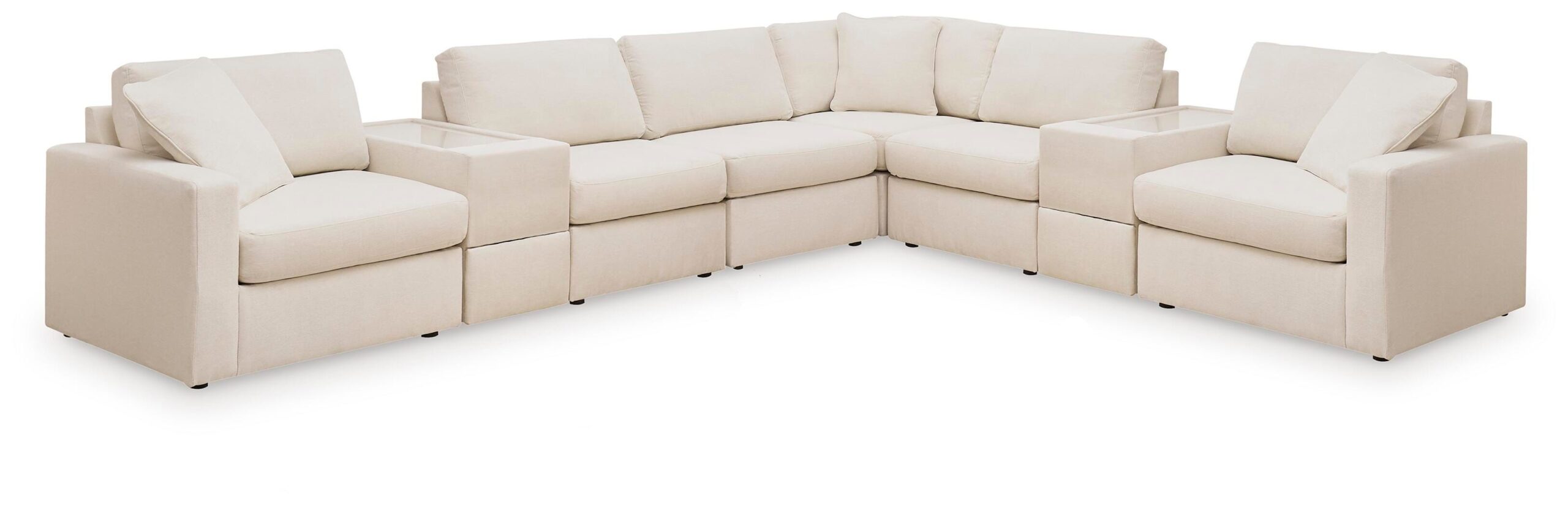 7cfb8034ee31b1b16cdd89a59e6495c6 Modmax 8-Piece Sectional - Image 1