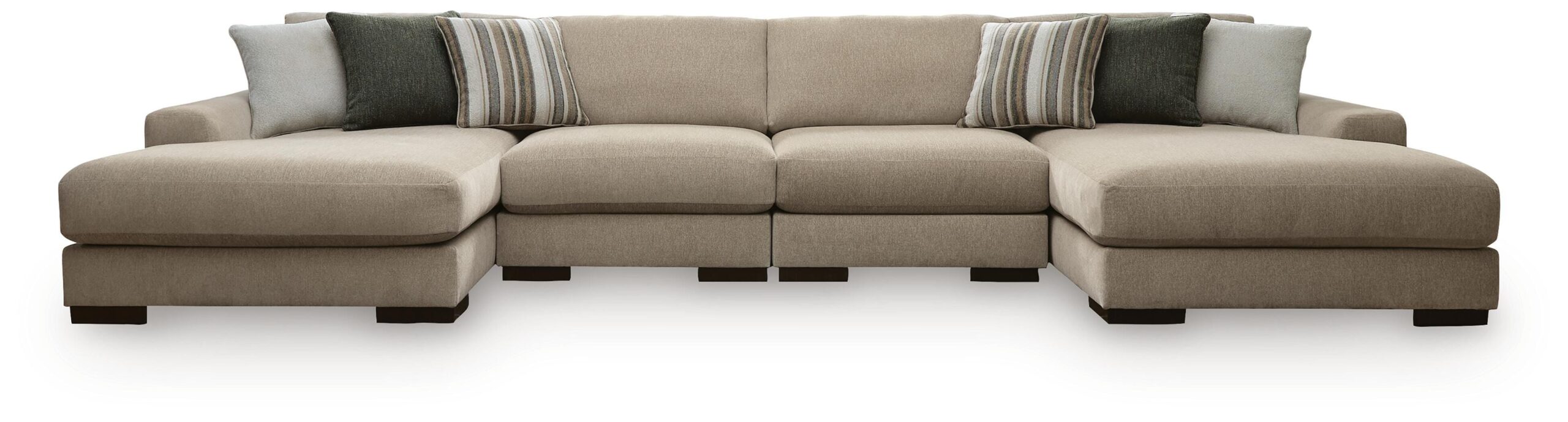 885f8d0484aef0b93295b16ee1b9017f Linenhause 4-Piece Double Chaise Sectional - Image 1