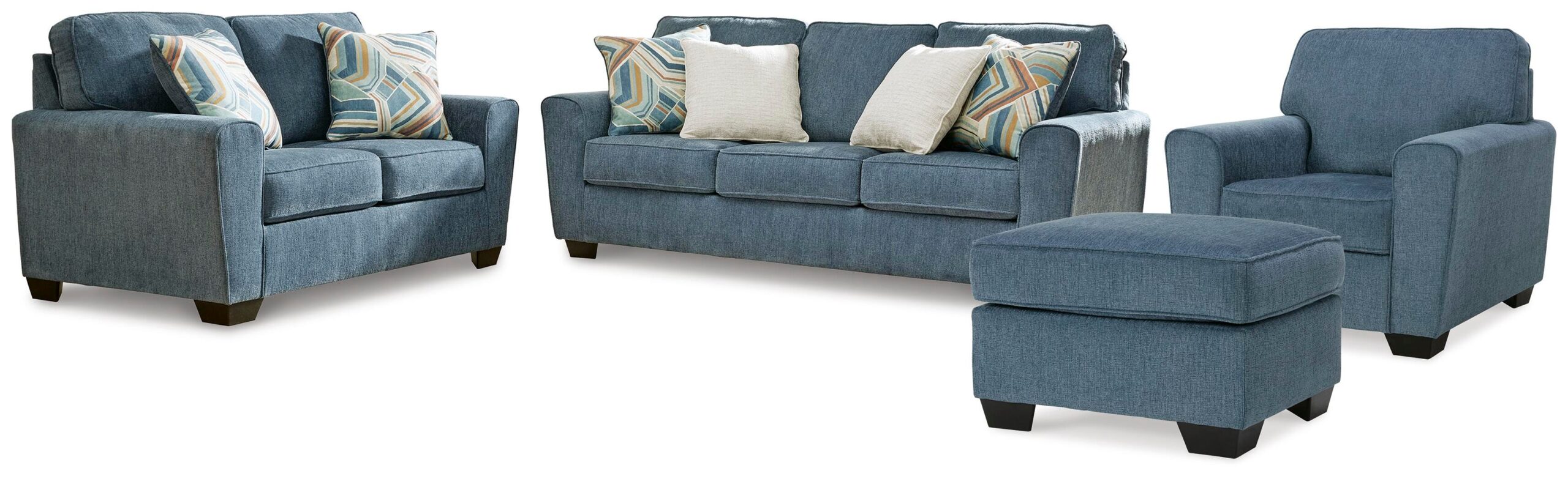 93a5d9a19e2a421672fa58bf26fdb672 Cashton Sofa, Loveseat, Chair and Ottoman - Image 1