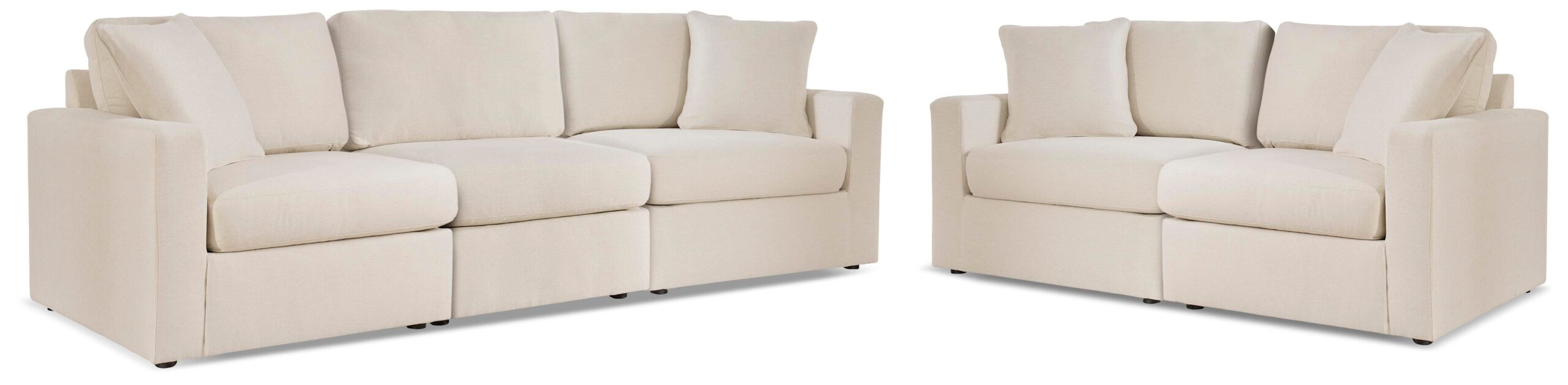 a00162cb50253fcc2ac9b7d70e0ef01a Modmax 3-Piece Sectional Sofa and 2-Piece Sectional Loveseat - Image 1