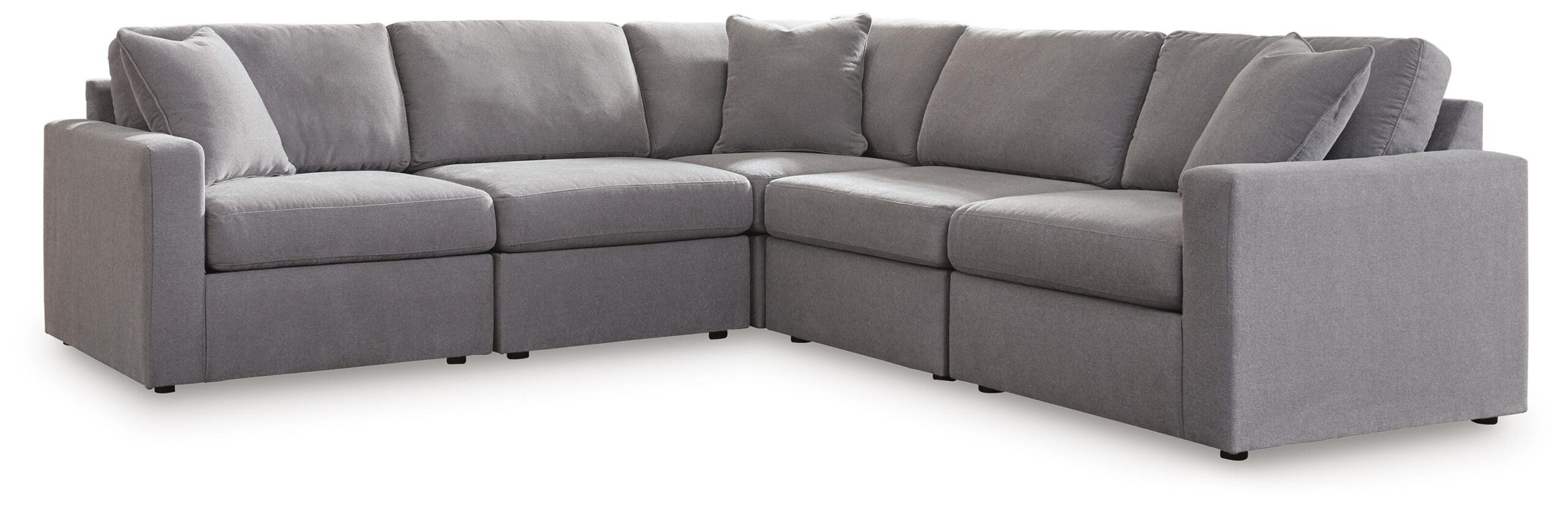 af2551e07cd785d6cf30fb72bfcceec7 Modmax 5-Piece Sectional - Image 1