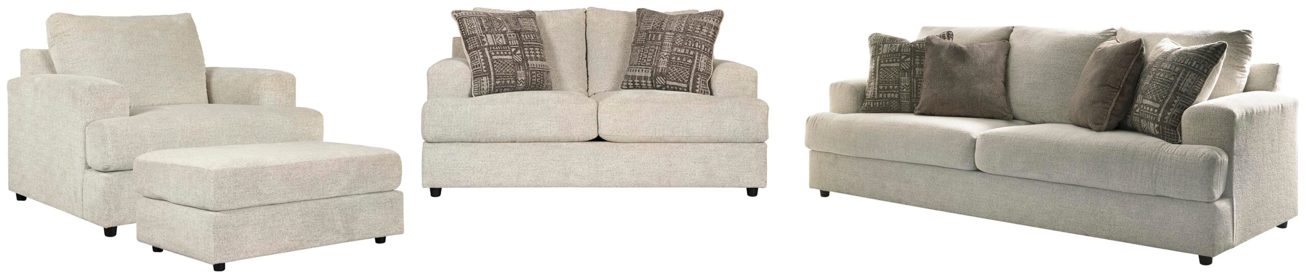 b5ad54bf109593a855f2b87b41eff8d9 Soletren Sofa, Loveseat, Oversized Chair and Ottoman - Image 1
