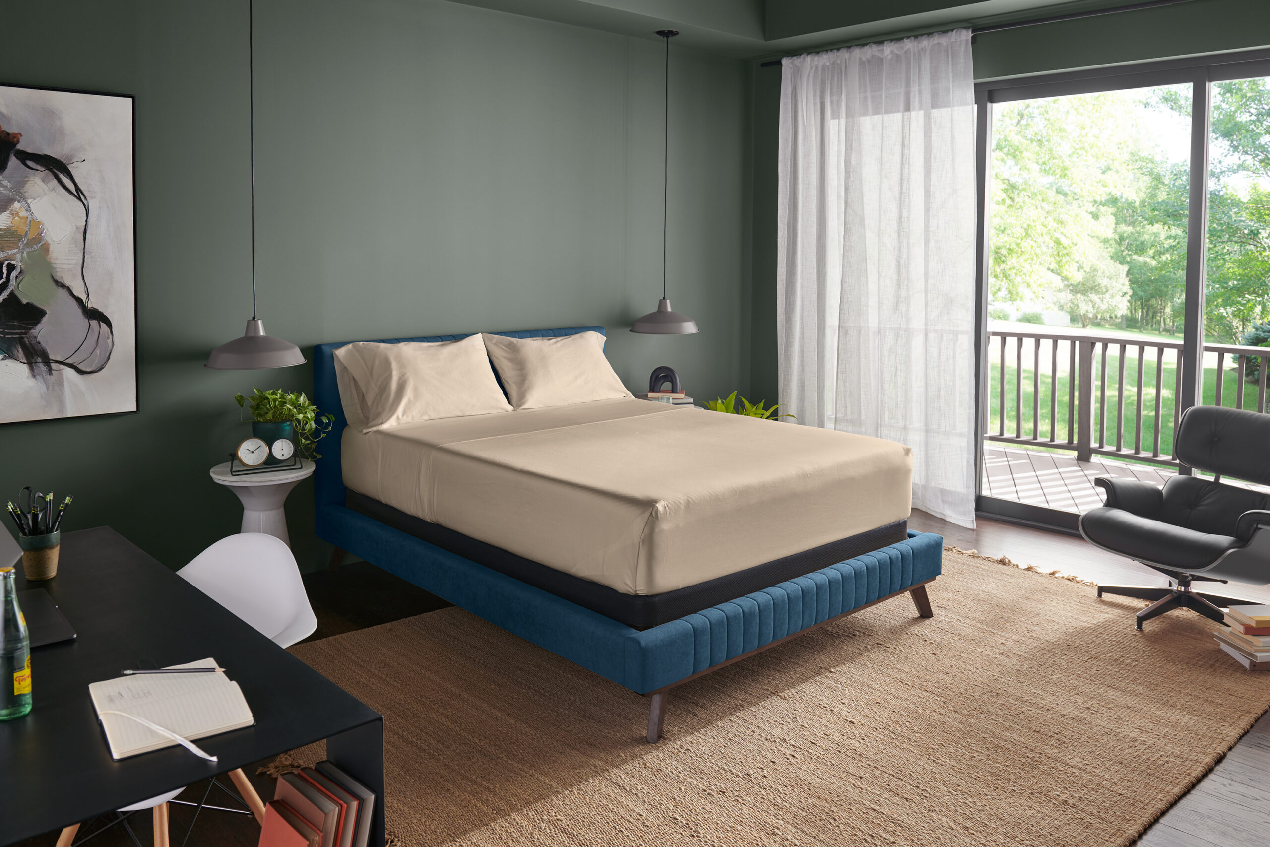 bb826d2da87c875c3c6f246dbaff04bc TEMPUR-Adapt Luxe Egyptian Cotton Sheets - Sandstone - Image 1