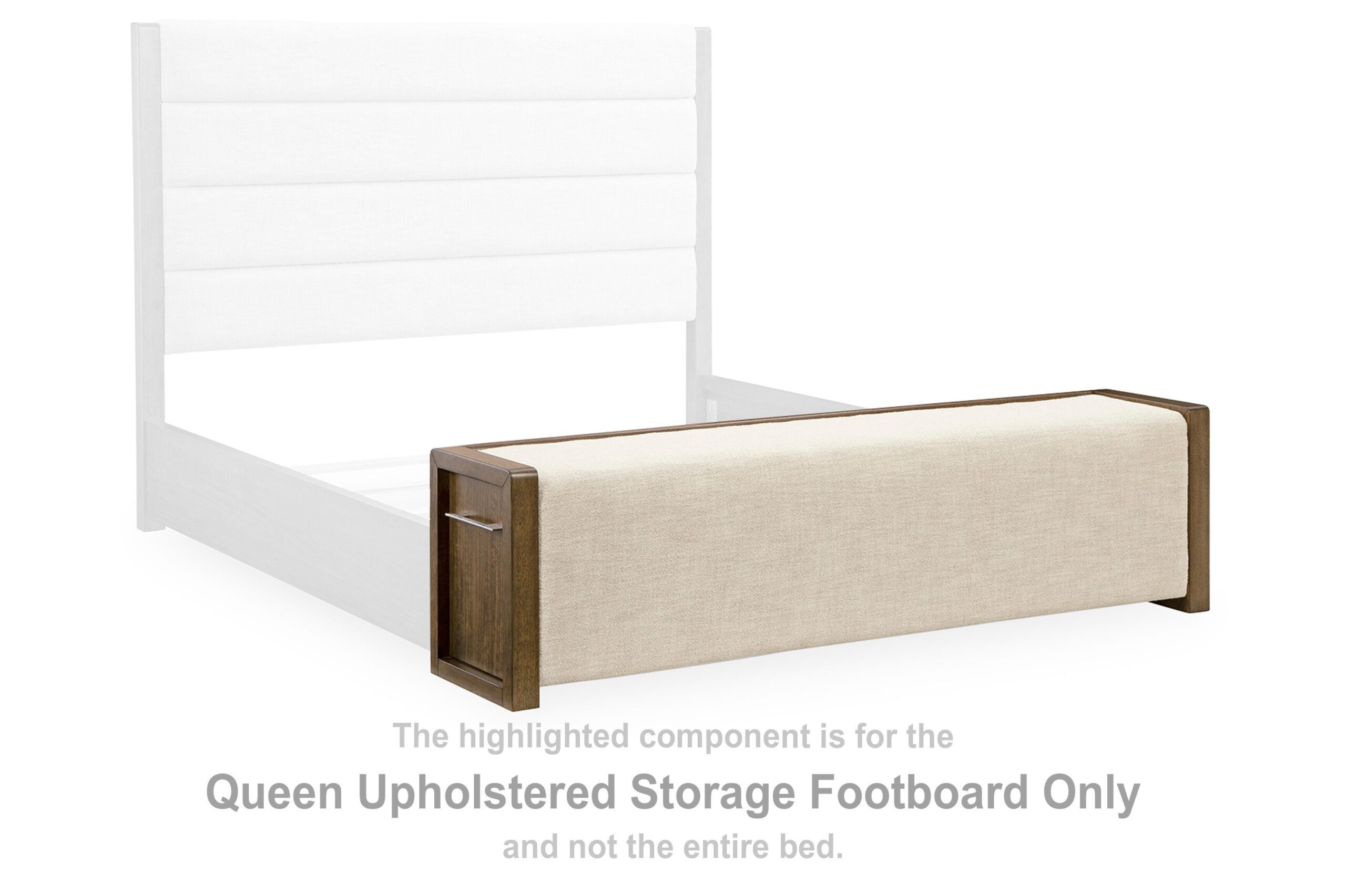 d57f6359de5586d3eb89b7ae23f25d5d Marxmore Queen Upholstered Storage Footboard - Image 1