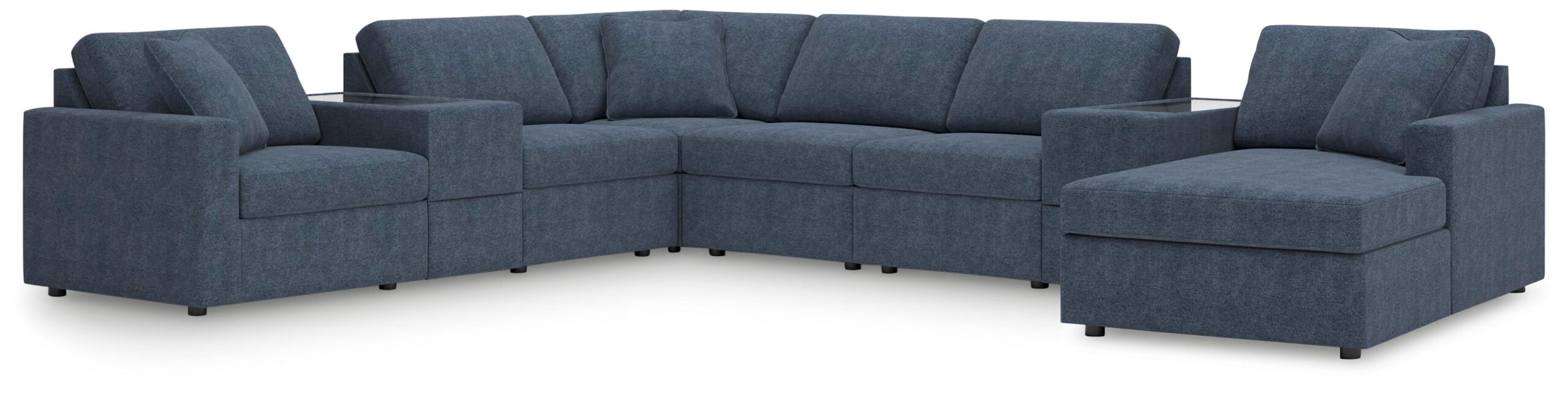 d80ed48650297f2835af9da07fa01537 Modmax 8-Piece Sectional with Chaise - Image 1