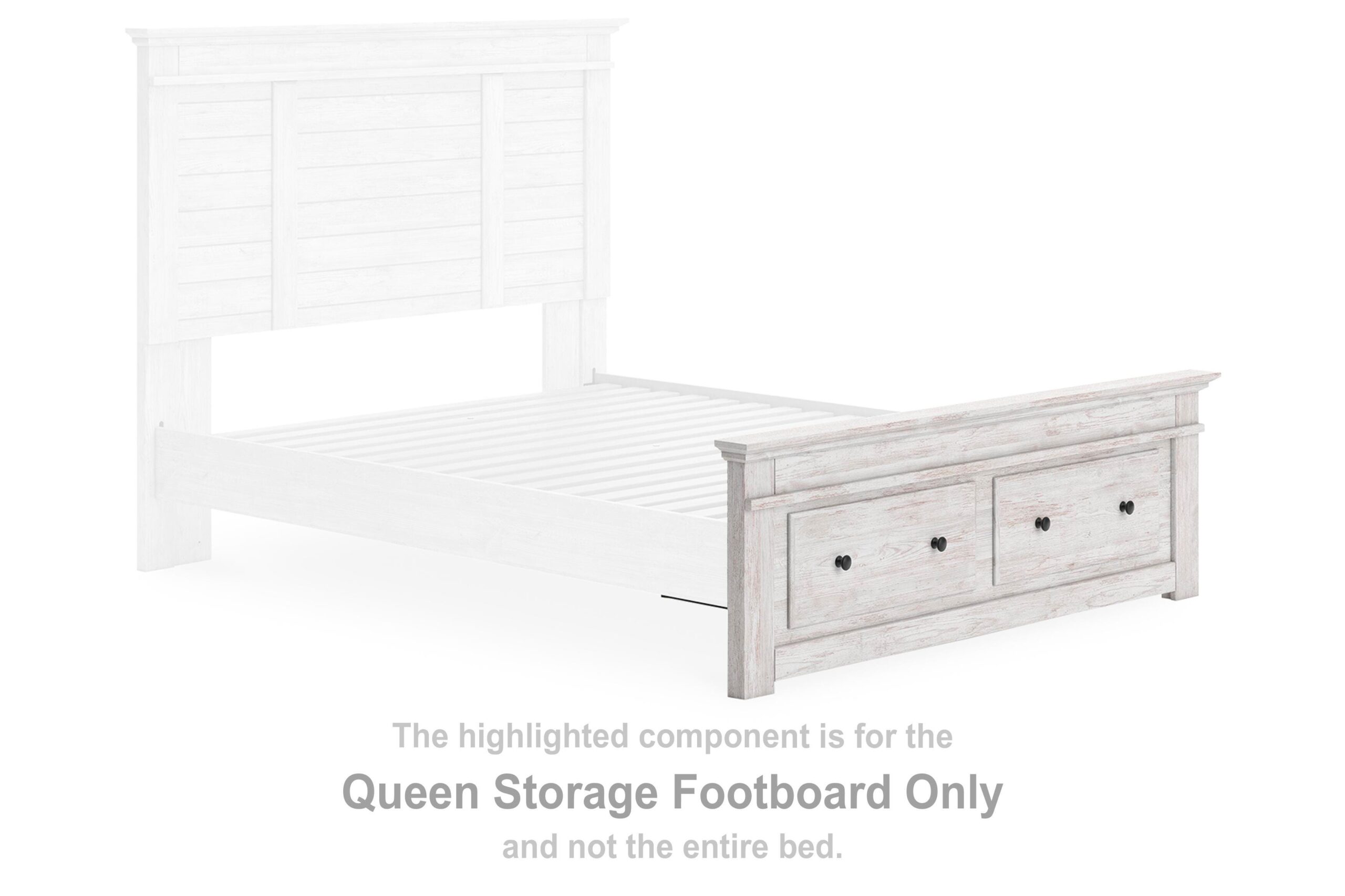 dc53b9a350b79d31dab6e798443fec77 Makidern Queen Storage Footboard - Image 1