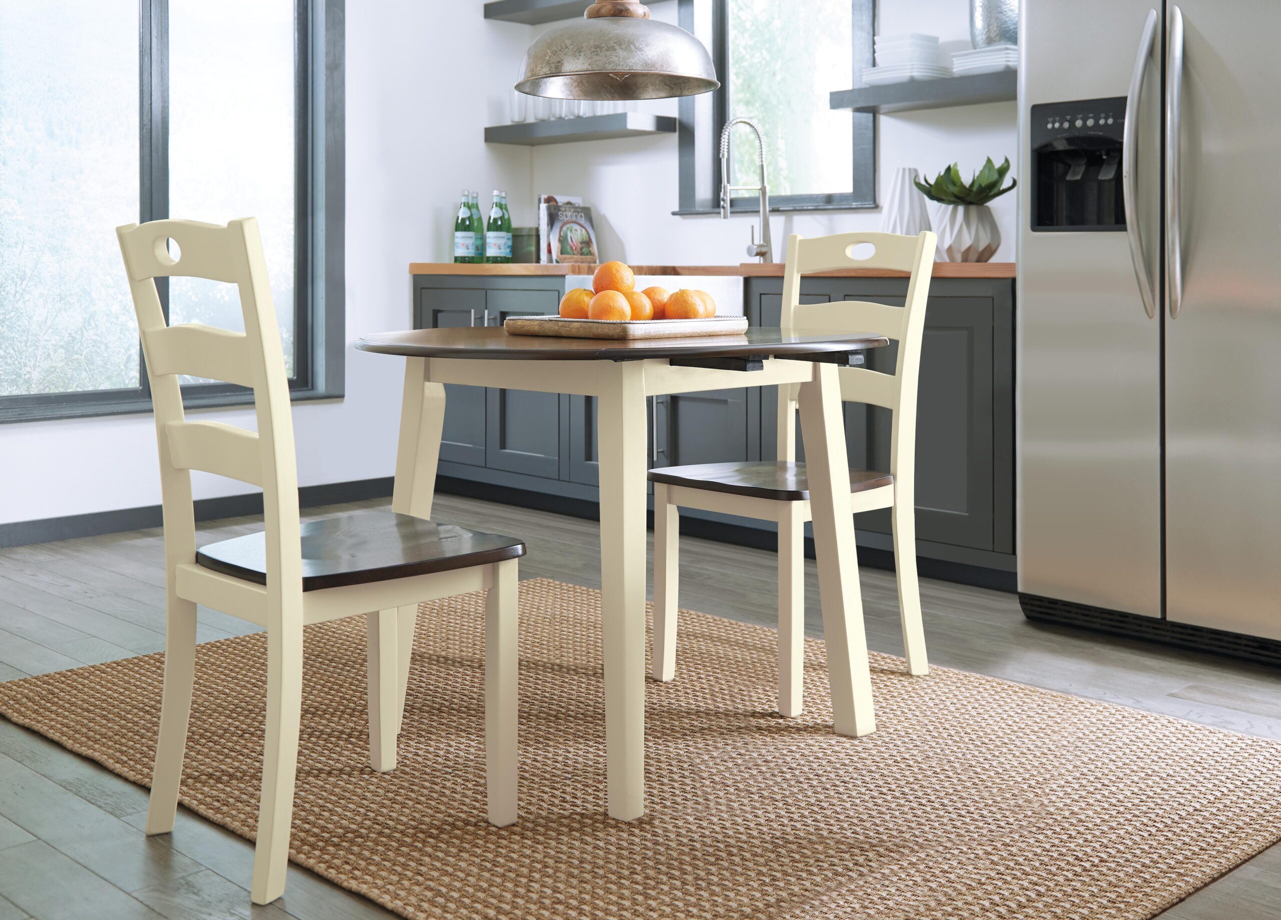 Woodanville Dining Table with 2 Chairs - Image 3