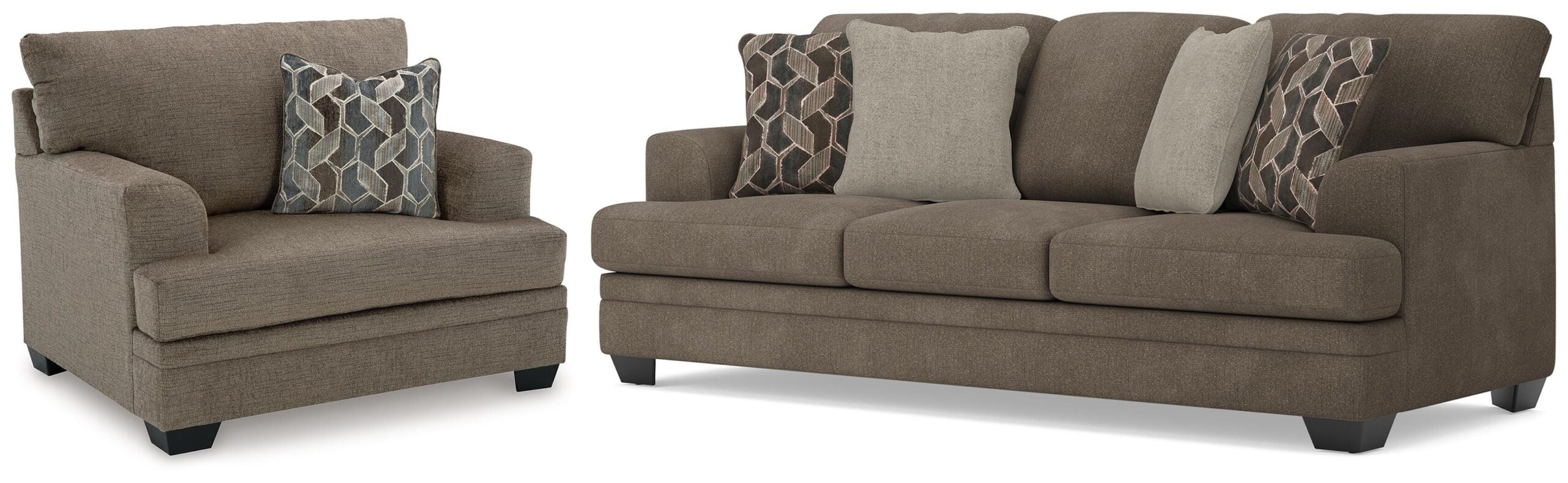 f1e61d2cd022ecf48f84e2d1e992c59e Stonemeade Queen Sofa Sleeper and Oversized Chair - Image 1