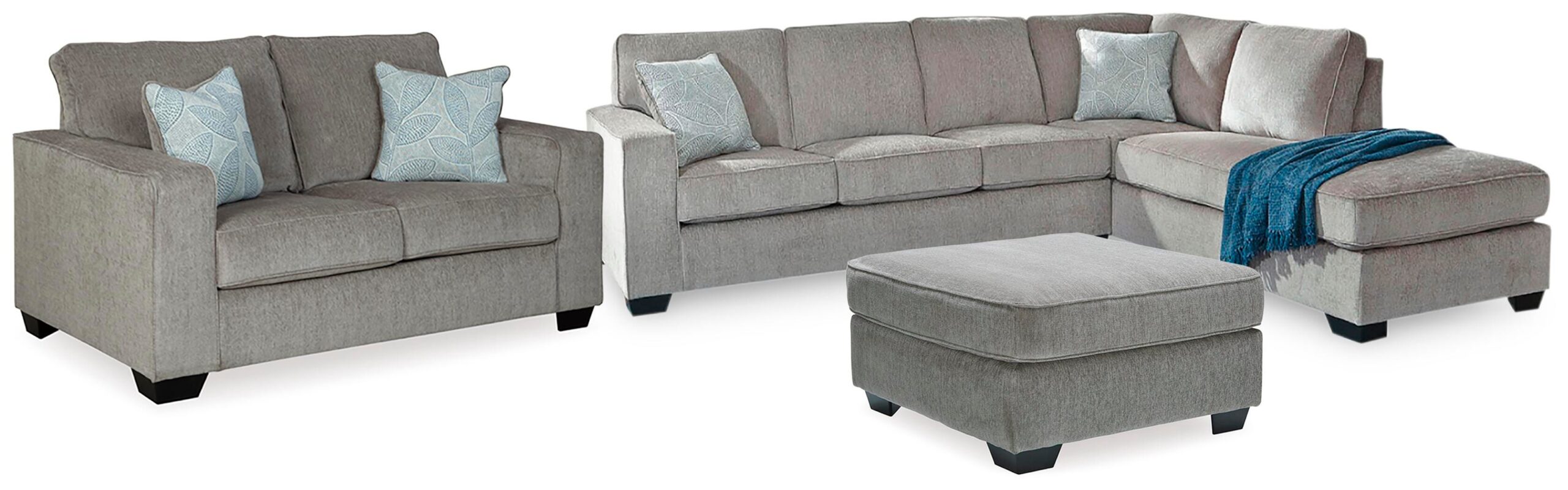 f97c481ed4b52b907b8285bb25bbe1fe Altari 2-Piece Sleeper Sectional, Loveseat and Ottoman - Image 1