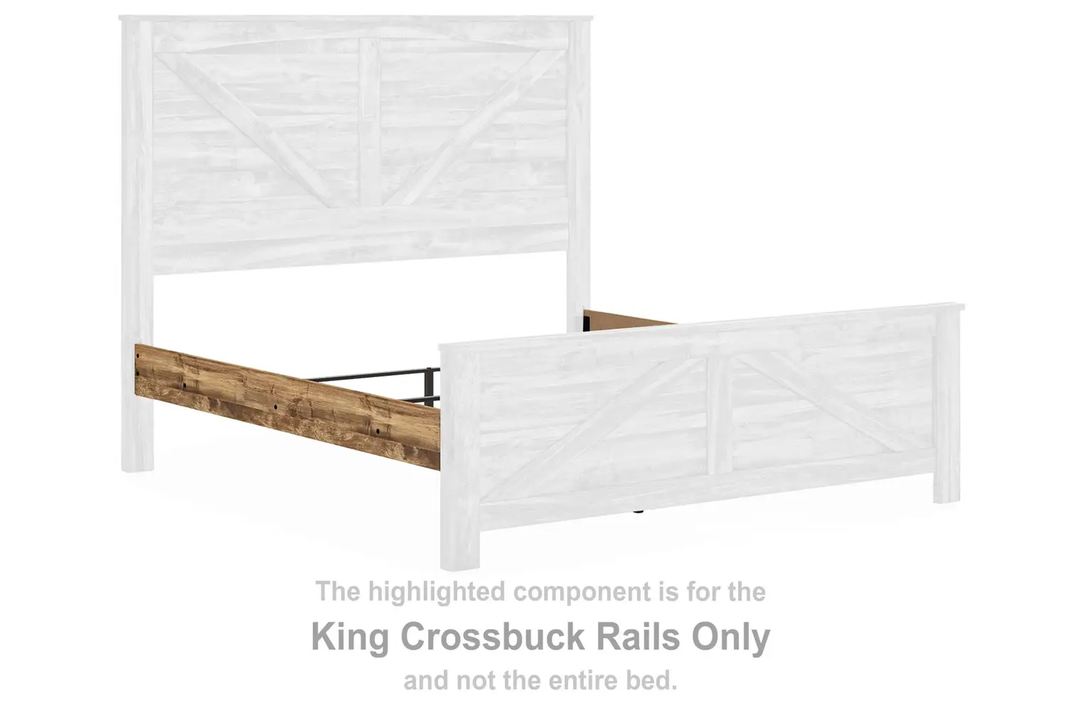 03260e1eda6b15a6258ca81c816cff6a Maystonna King Crossbuck Rails - Image 1