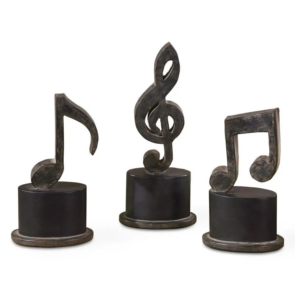 0cc2f9cfc56a9a86542ef1348fb4edce Music Notes, S/3 - Image 1