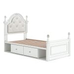 Kozlani Twin Upholstered Panel Bed with Storage - Image 3