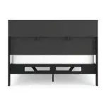 Kozmour Queen Bookcase Complete Bed Frame - Image 7