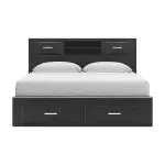 Stabotta King Bookcase Storage Bed - Image 5