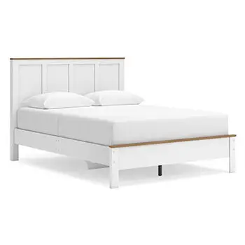 2a198c546bc034e3da6e8b5b718132c3 Kerisden Queen Panel Complete Bed Frame - Image 1