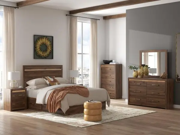 Janfyn Queen Panel Bed with Storage - Image 12