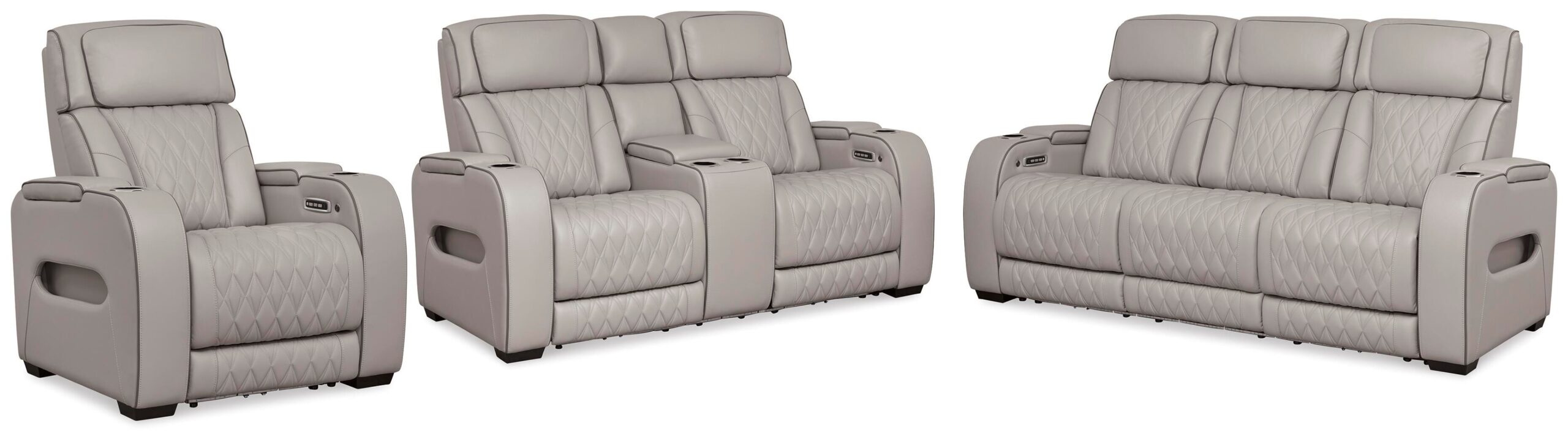 59b243f3f72a36bff3c0b819a46a03ad Boyington Power Reclining Sofa, Loveseat and Recliner - Image 1