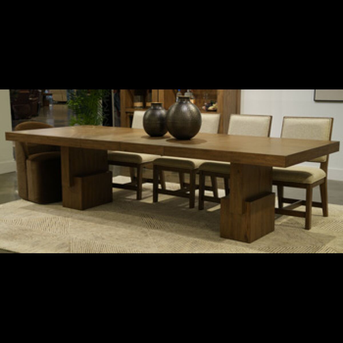 6975d9c6b10f59c68c24f718630bd195 Abbywood Dining Extension Table Base - Image 1