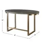 Taja Oval Desk - Image 5