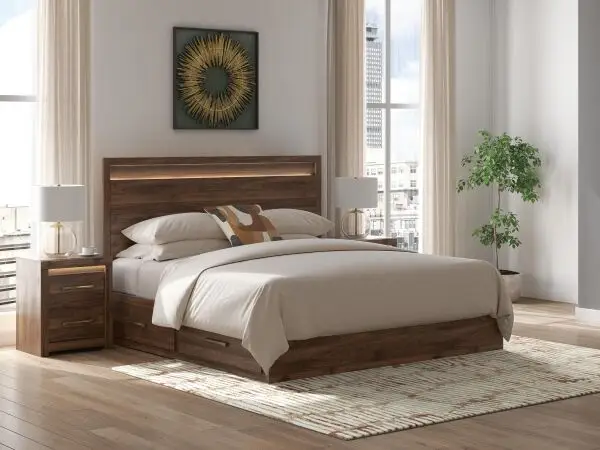 Janfyn King Panel Bed with Storage - Image 2