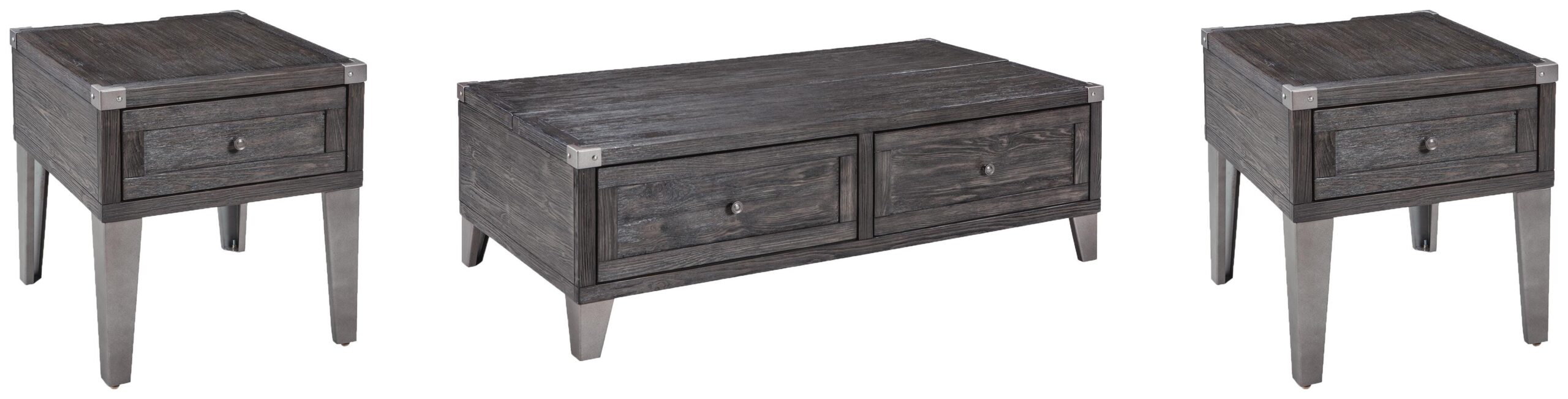 7cc379d29f658d3327373603f84565e4 Todoe Coffee Table and 2 End Tables - Image 1