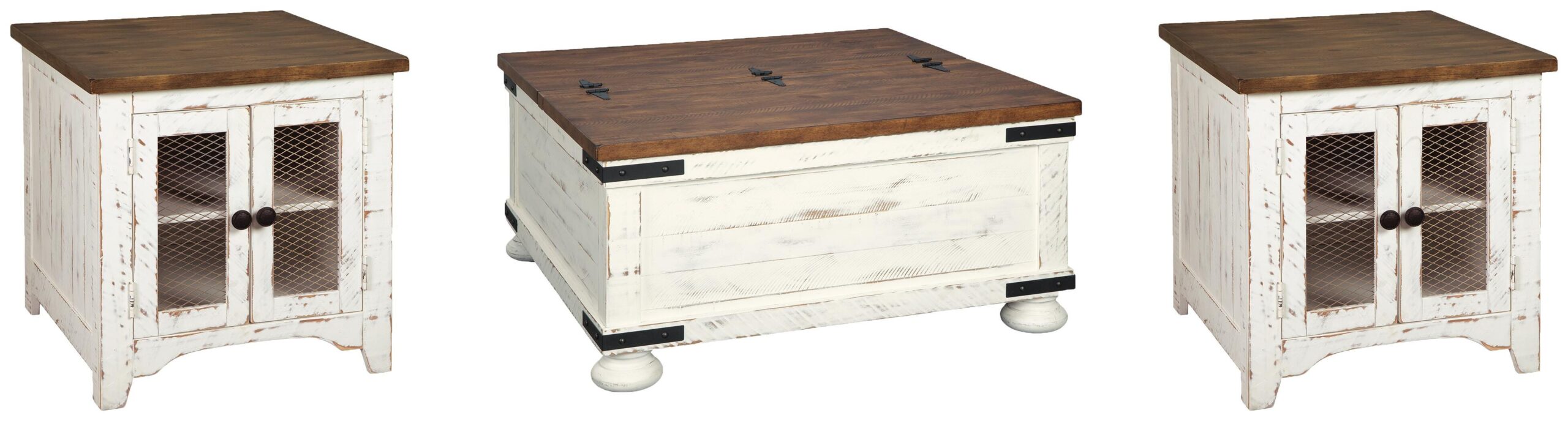 8c33f7e3c540e325d5044e5cf14f1904 Wystfield Coffee Table and 2 End Tables - Image 1