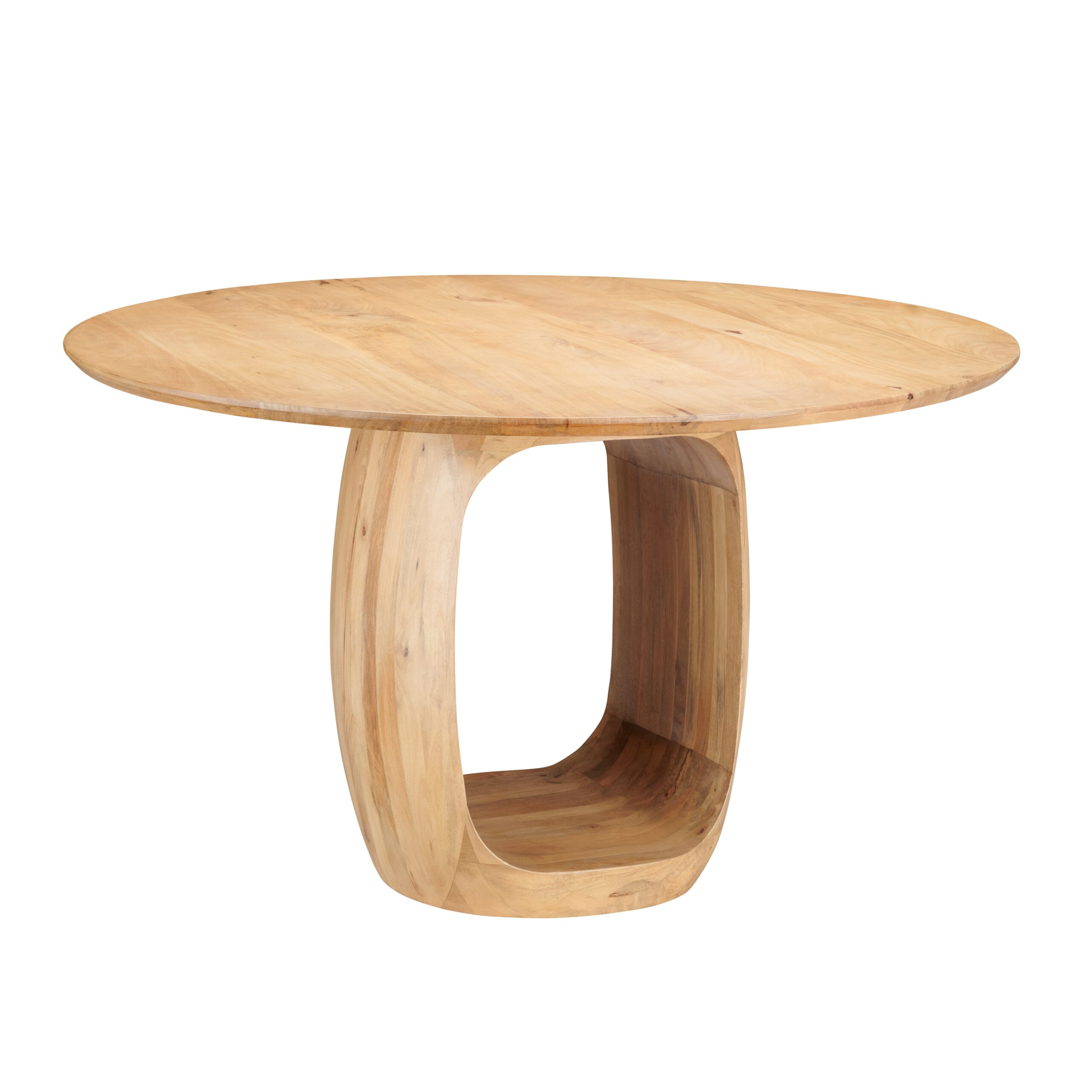 ba0d342660bab44bbd0c522b0cd41ae0 Sonora Solid Wood Tan Dining Table - Image 1