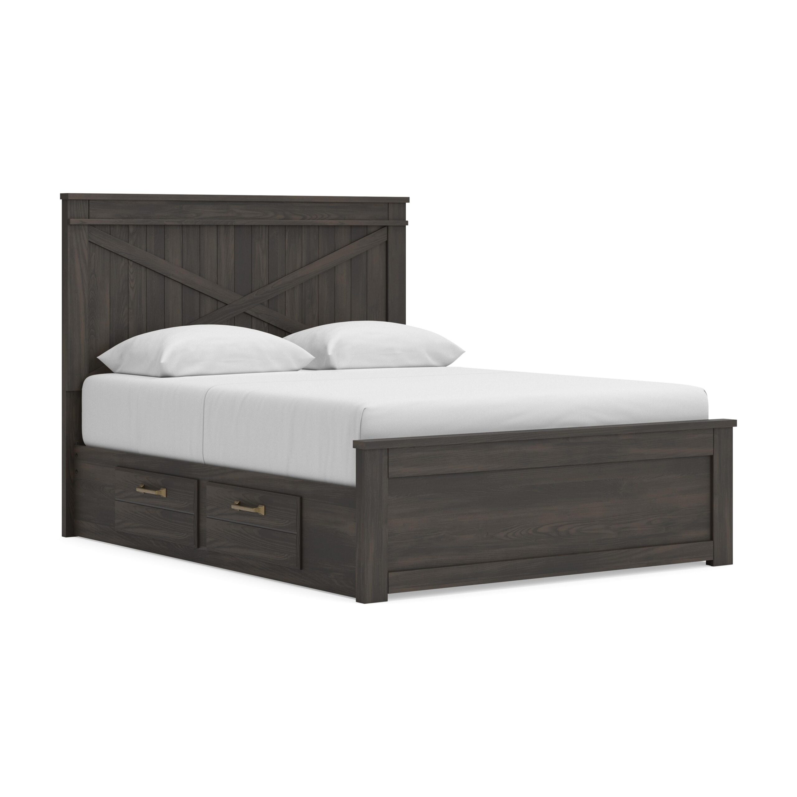 bbab42ef7116c9d1f49009a85b6fcb45 Vonitta Bay Queen Panel Bed with 2 Sided Storage - Image 1