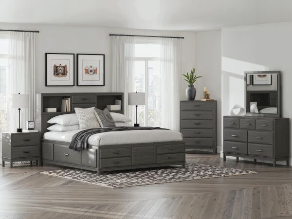 Mazing King Storage Bed - Image 11
