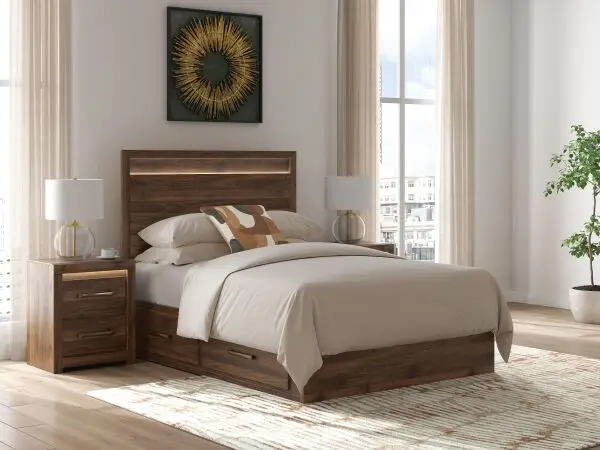 Janfyn Full Panel Bed with 2 Sided Storage - Image 2