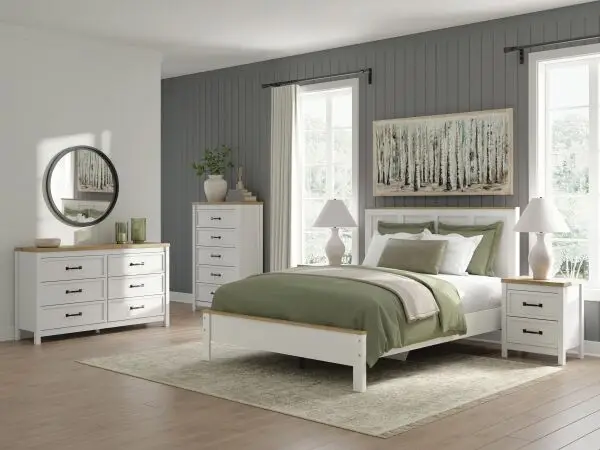 Kerisden Queen Panel Complete Bed Frame - Image 11